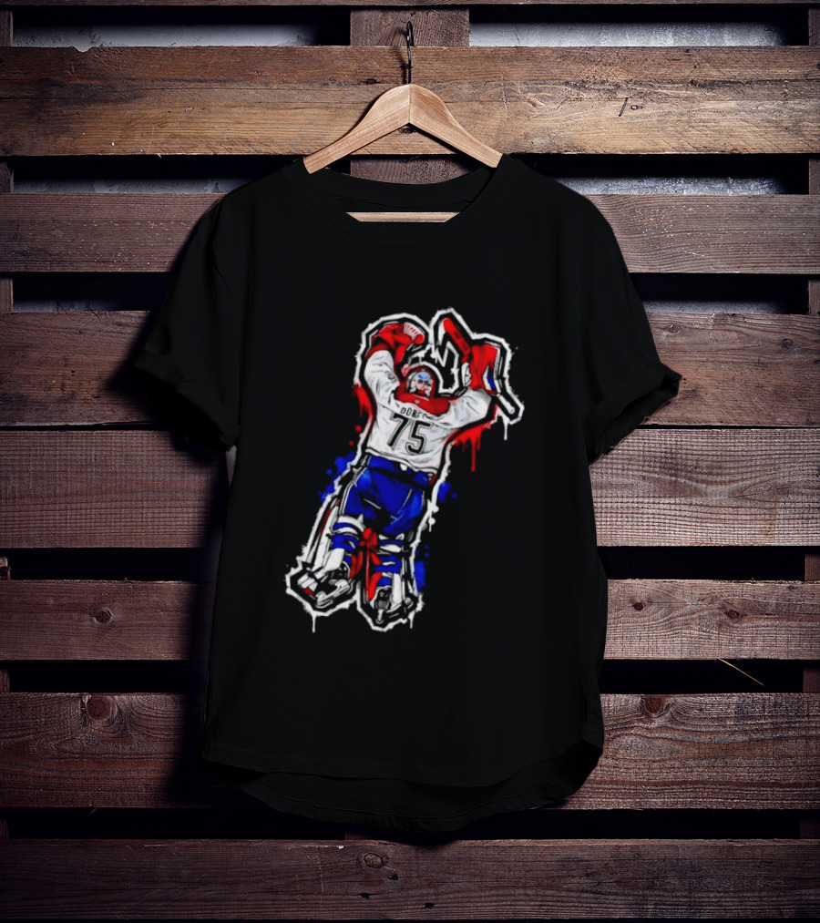 Laval Rocket Jakub Dobes Goalie 75 Hockey T-Shirt