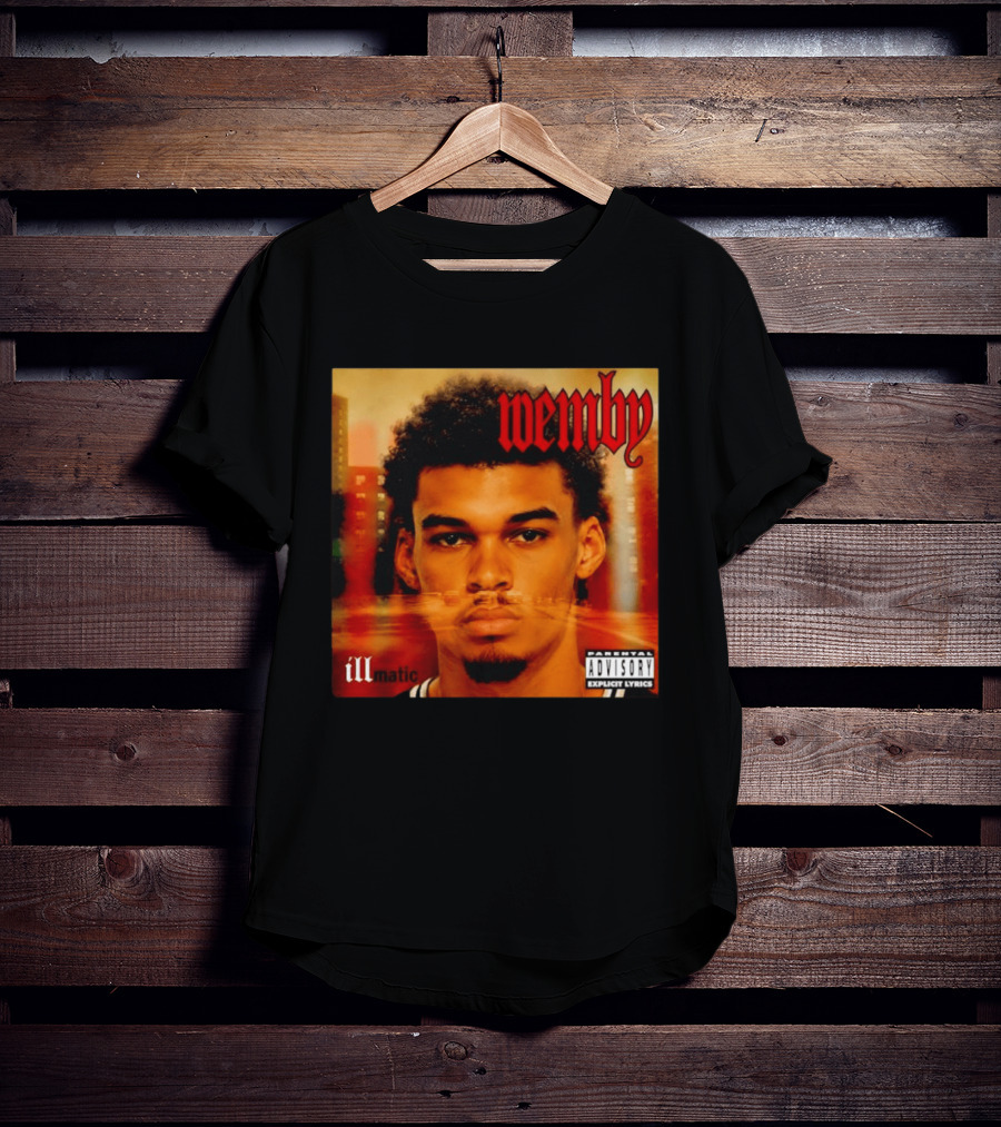 Wemby Illmatic San Antonio Spurs 2026 Explicit Lyrics Parental Advisory T-Shirt