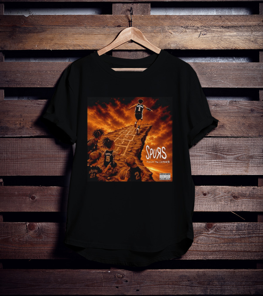 Victor Wembanyama Spurs Follow The Leader San Antonio NBA T-Shirt