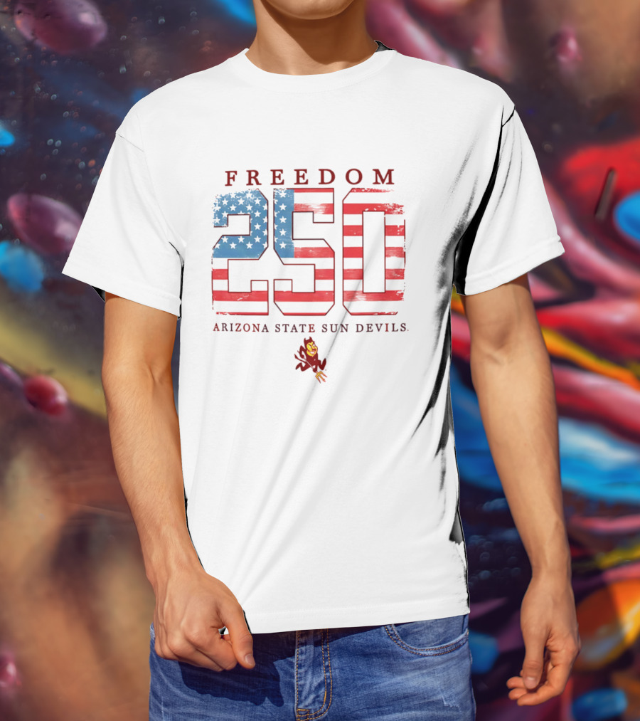 Freedom 250 Arizona State Sun Devils T-Shirt