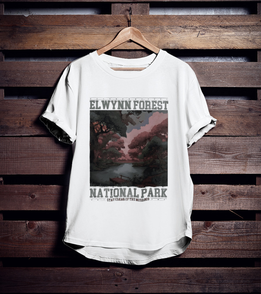 Elwynn Forest National Park Stay Clear Of The Murlocs Scenic Adventure T-Shirt