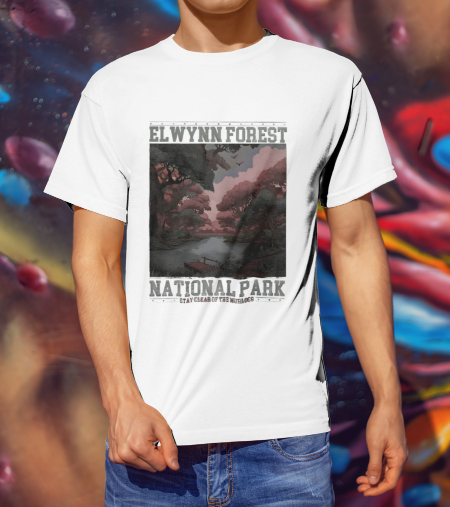Elwynn Forest National Park Stay Clear Of The Murlocs Scenic Adventure T-Shirt