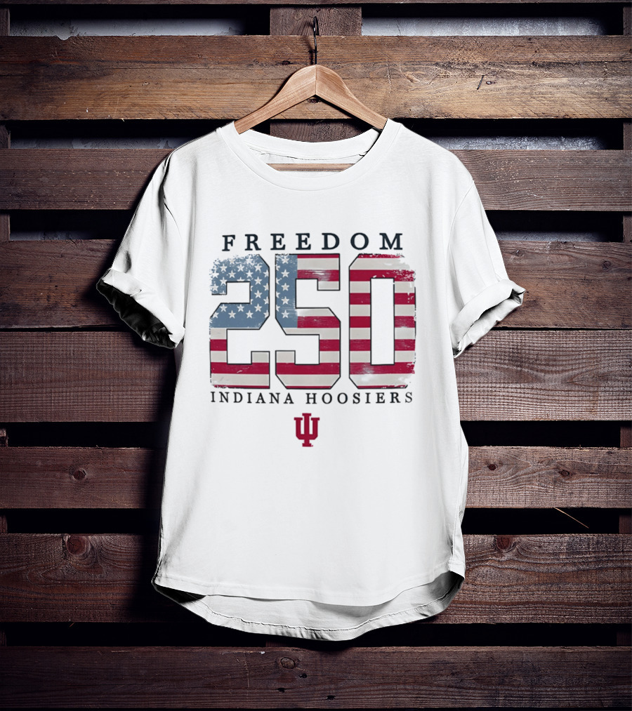 Indiana Hoosiers Freedom 250 Stars And Stripes Celebration T-Shirt