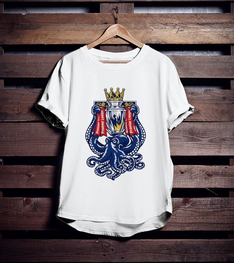 Octopus Holding Premier League Trophy Arsenal 2026 T-Shirt