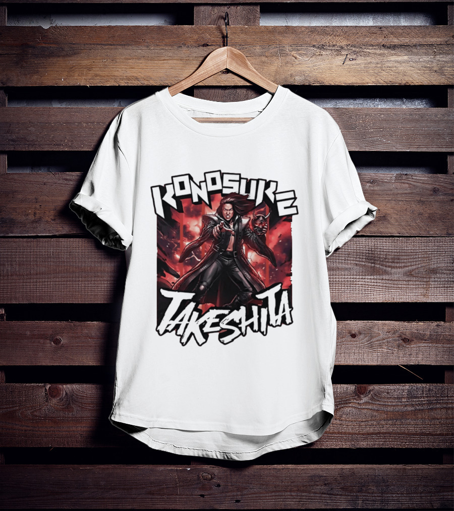 Konosuke Takeshita Intense Action Red T-Shirt
