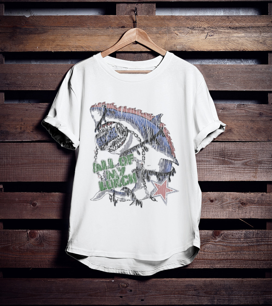 Shark Sparx All Of My Lunch Red Star T-Shirt