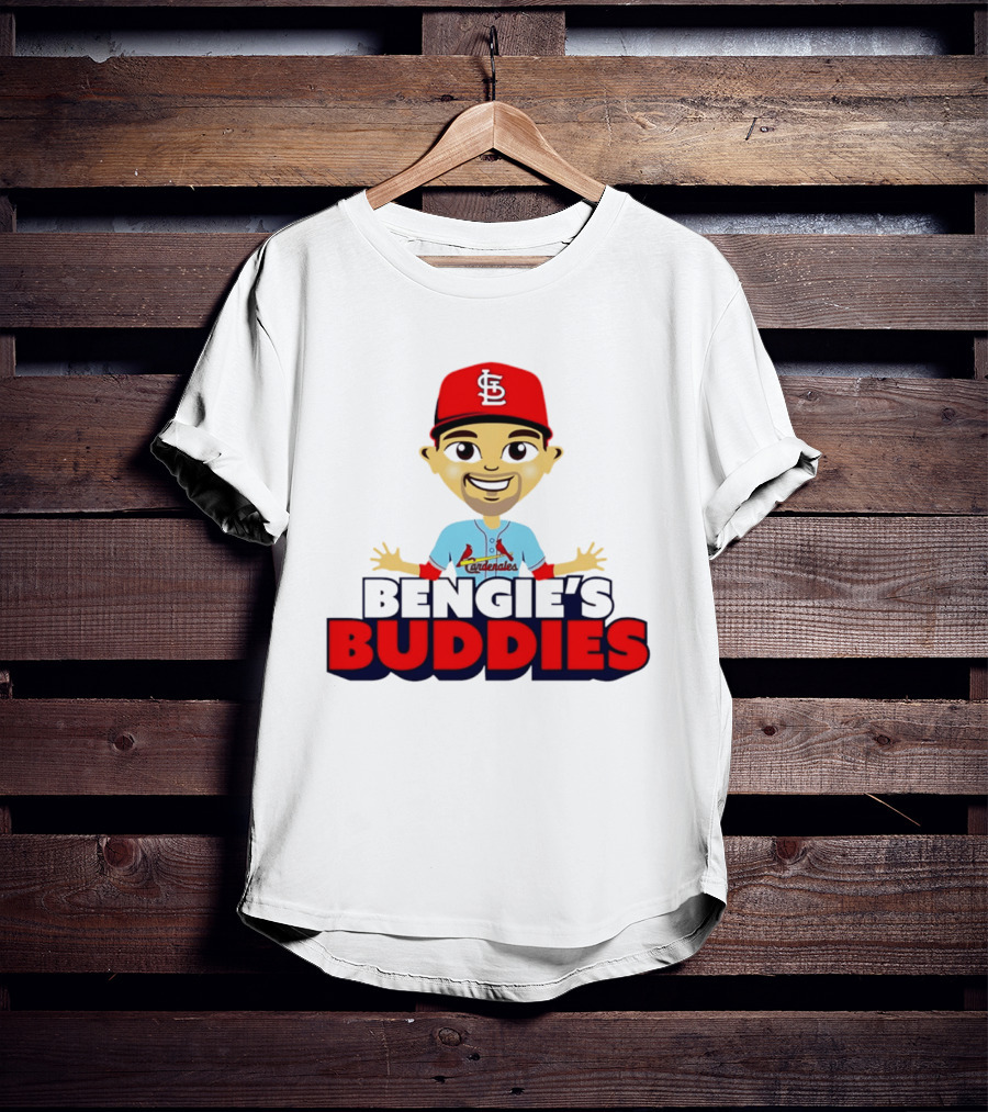 Bengie's Buddies St. Louis Cardinals Cardenales Caricature T-Shirt