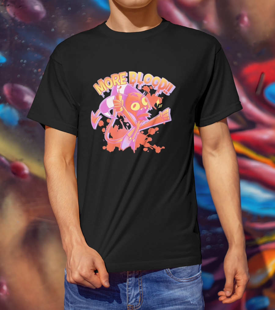 Helluva Boss More Blood Blitz Animated T-Shirt