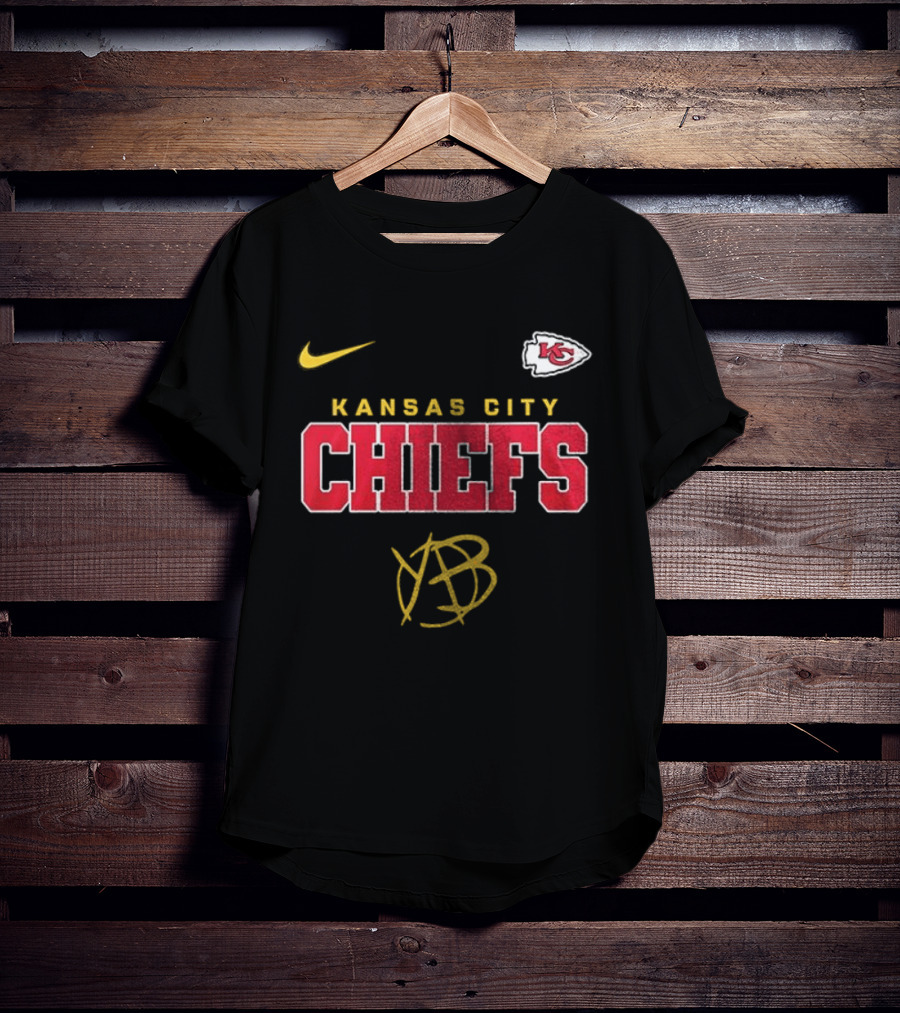 Kansas City Chiefs Yungblud Nike KC Football Collab T-Shirt