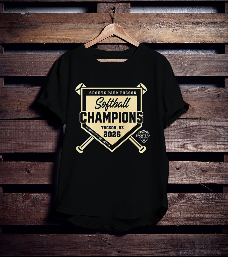 Sports Park Tucson Softball Champions Tucson AZ 2026 T-Shirt