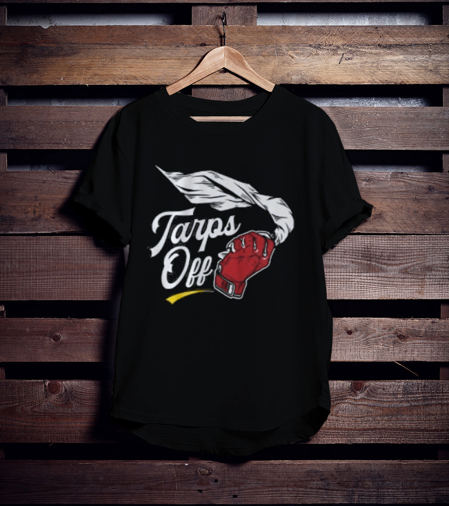 St. Louis Baseball Tarps Off Red Chair Sports Fan T-Shirt