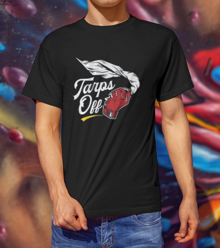 St. Louis Baseball Tarps Off Red Chair Sports Fan T-Shirt