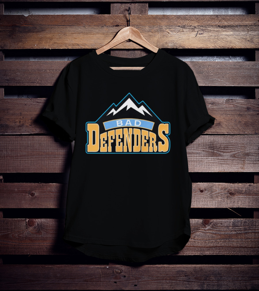Bad Defenders Basketball Mountains T-Shirt