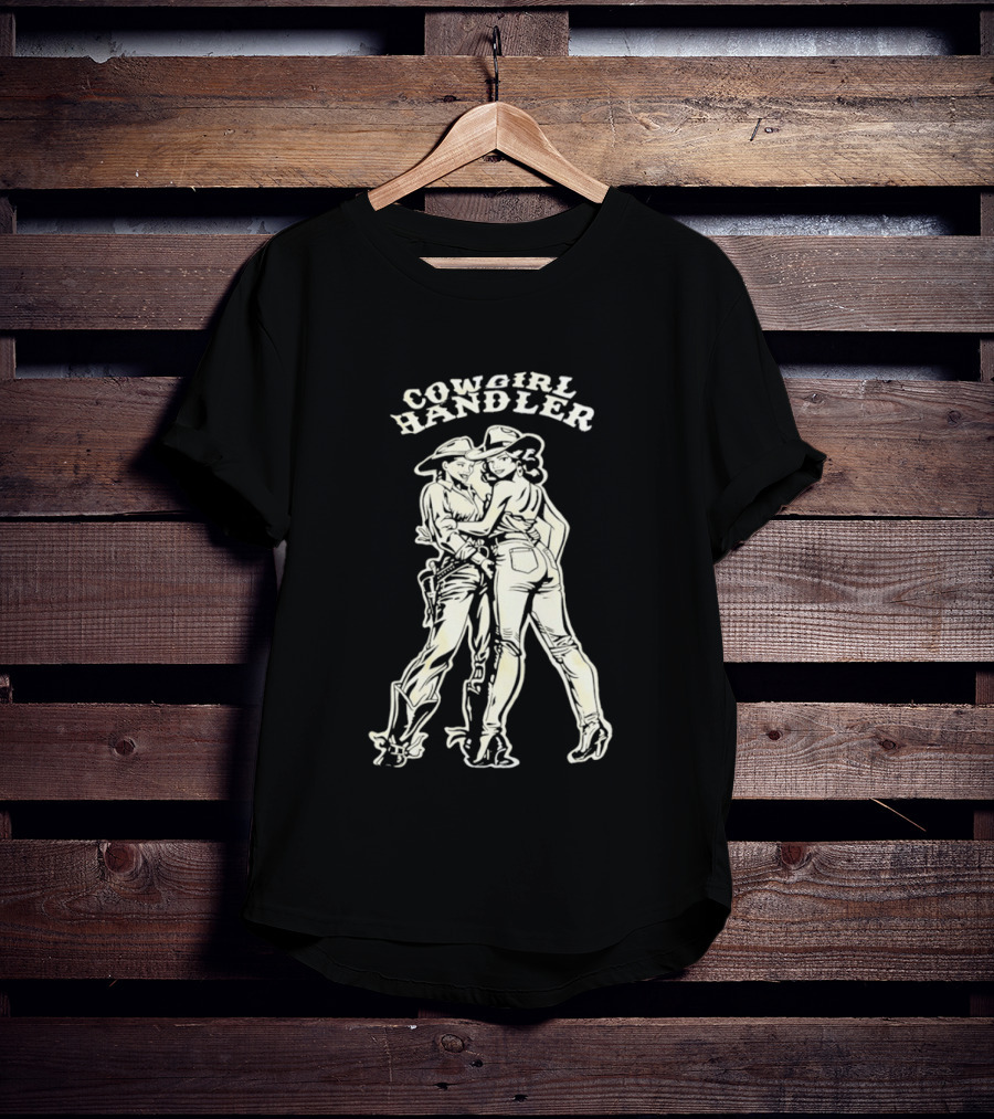 Cowgirl Handler Western Embrace Duo T-Shirt