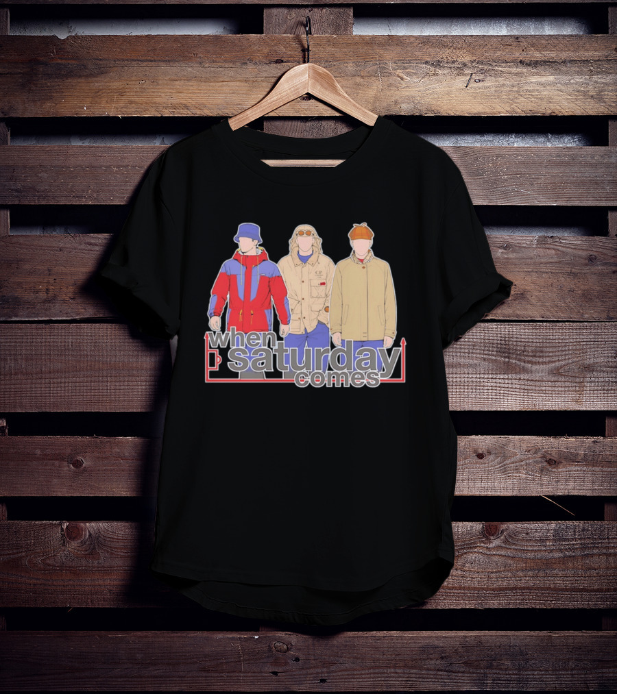 When Saturday Comes Terrace Casual CP T-Shirt