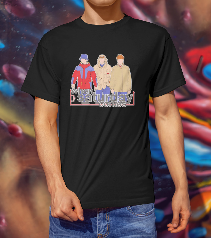 When Saturday Comes Terrace Casual CP T-Shirt