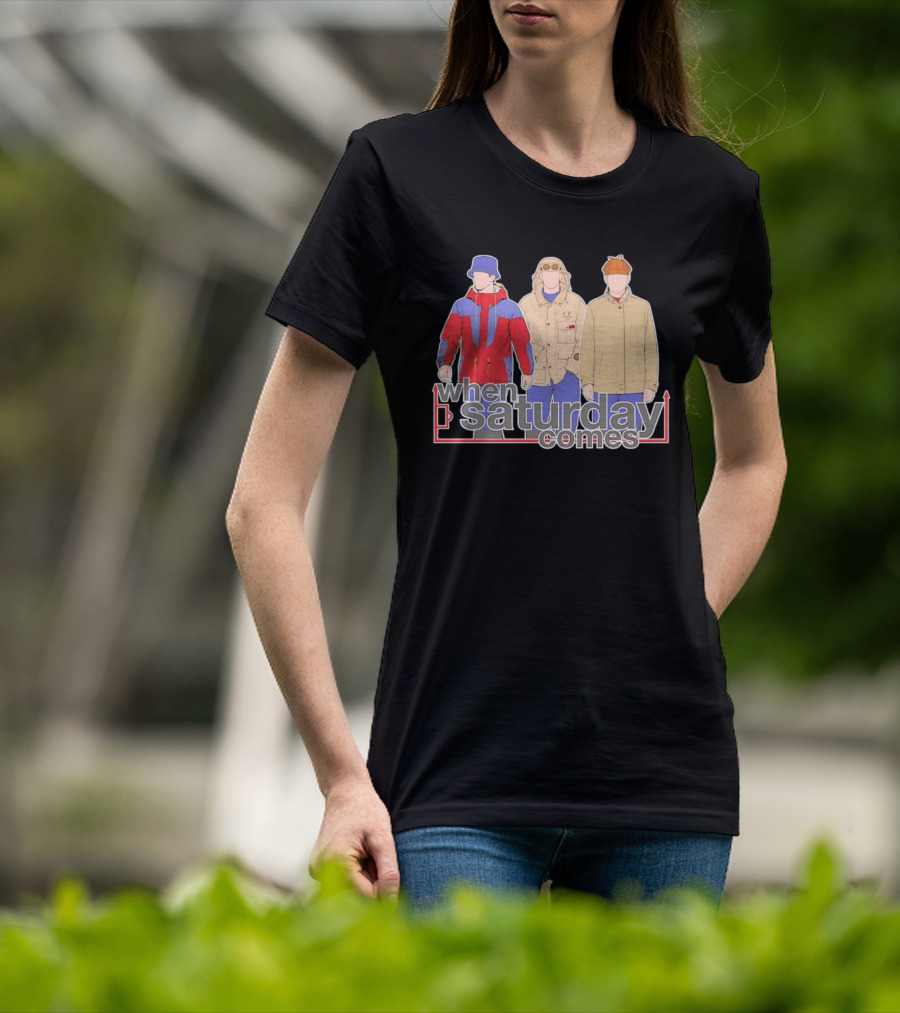 When Saturday Comes Terrace Casual CP T-Shirt