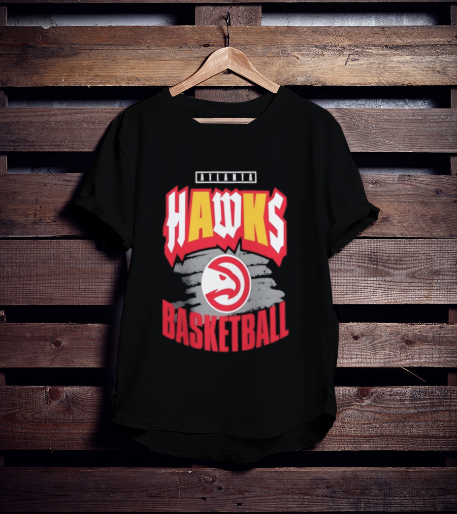 NBA 2026 Atlanta Hawks Basketball Game Night T-Shirt