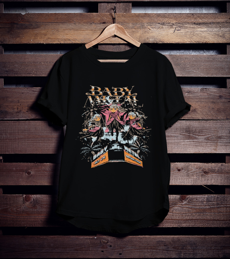BABYMETAL Countdown Unique Trio T-Shirt