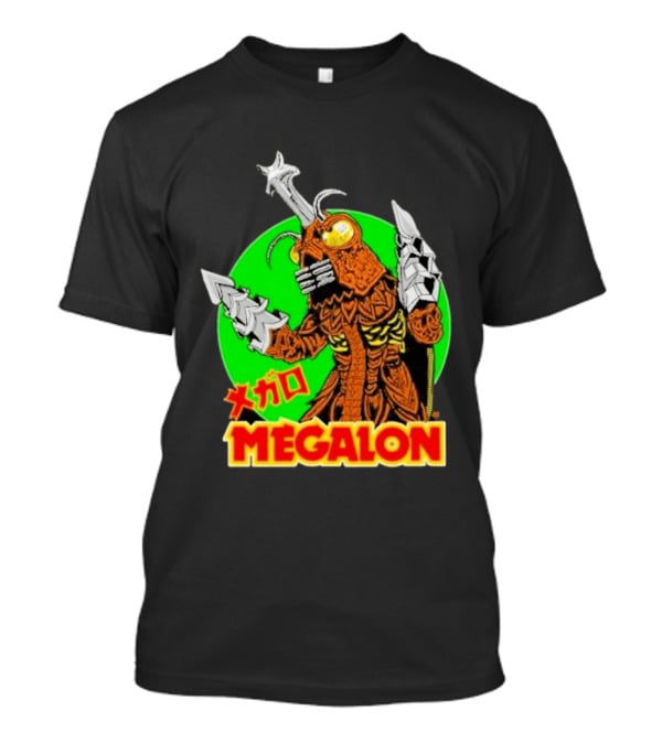 Cavitycolors Megalon Monster Kaiju Japanese Horror And Halloween T-Shirt