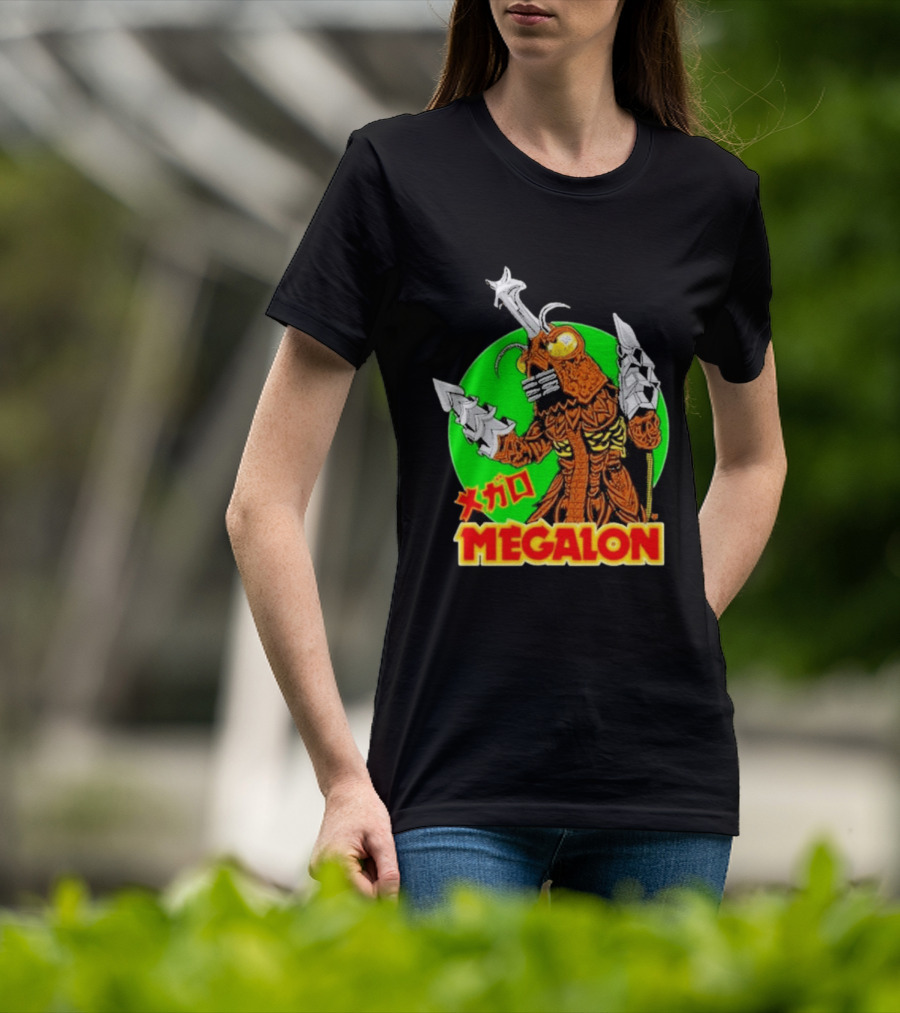 Cavitycolors Megalon Monster Kaiju Japanese Horror And Halloween T-Shirt