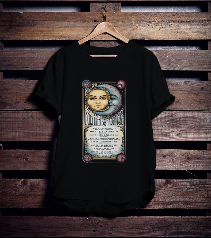 Molly Tuttle Maggie Rose Co Headline Tour 2026 Houston San Antonio New Orleans Shipshewana Milwaukee Louisville Kent Lexington T-Shirt