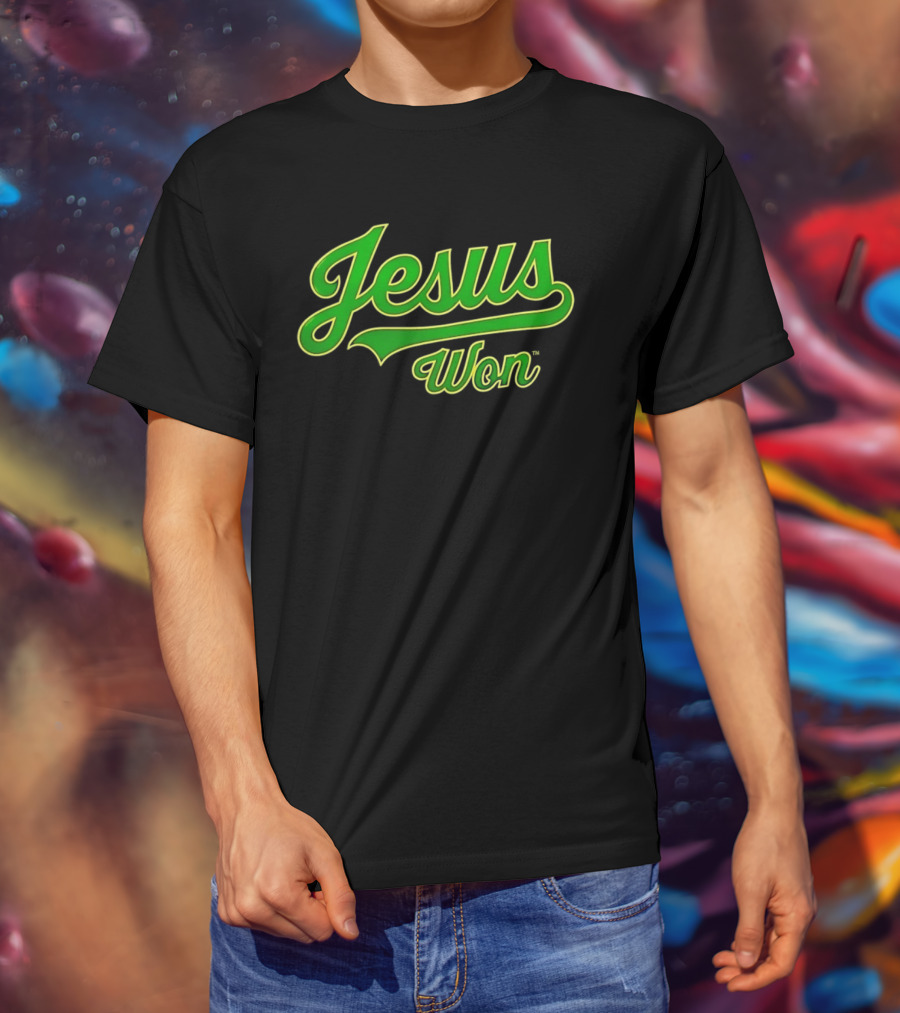 Oakland Athletics Jesus Won T-Shirt