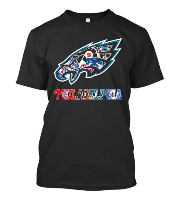 Philadelphia Eagles And Sports Teams Symbolic T-Shirt