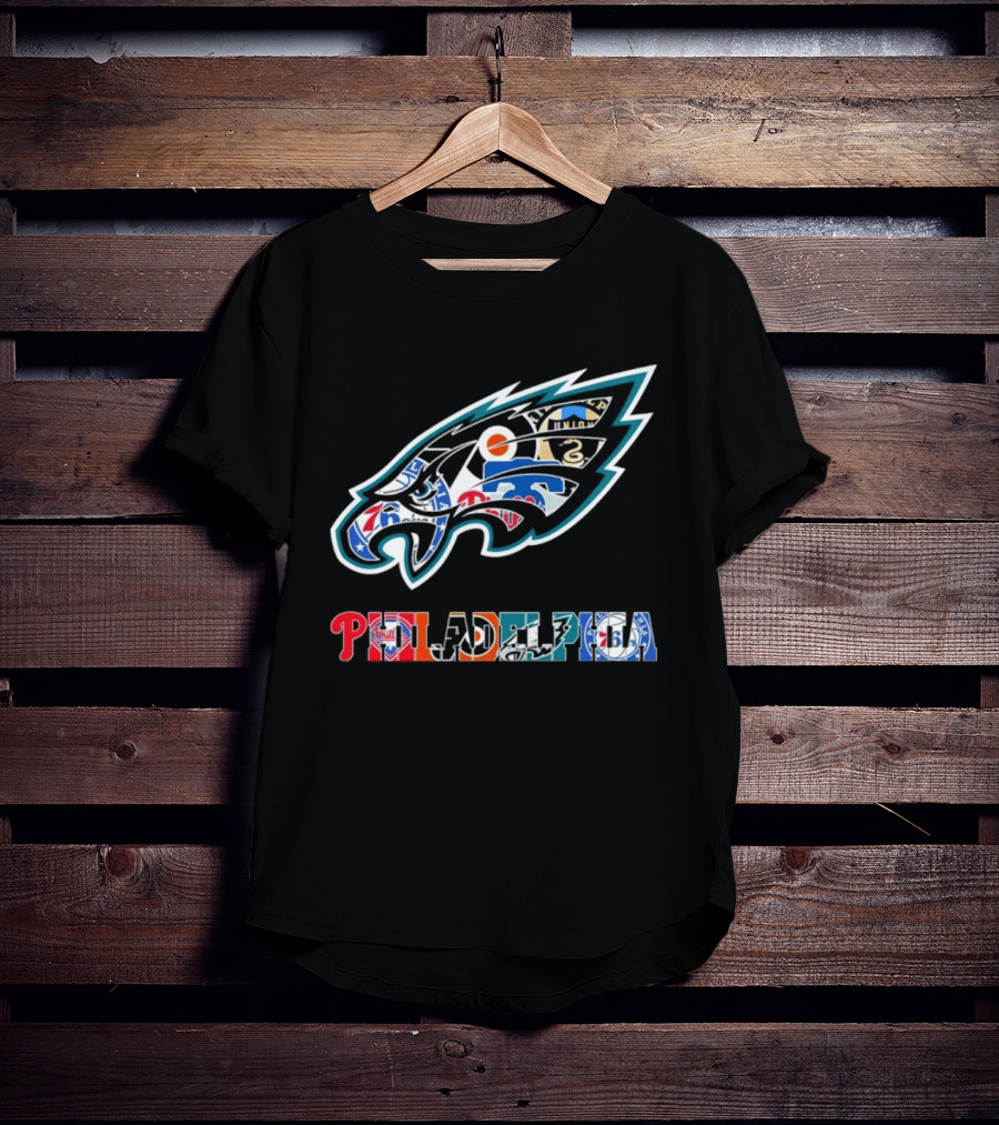 Philadelphia Eagles And Sports Teams Symbolic T-Shirt