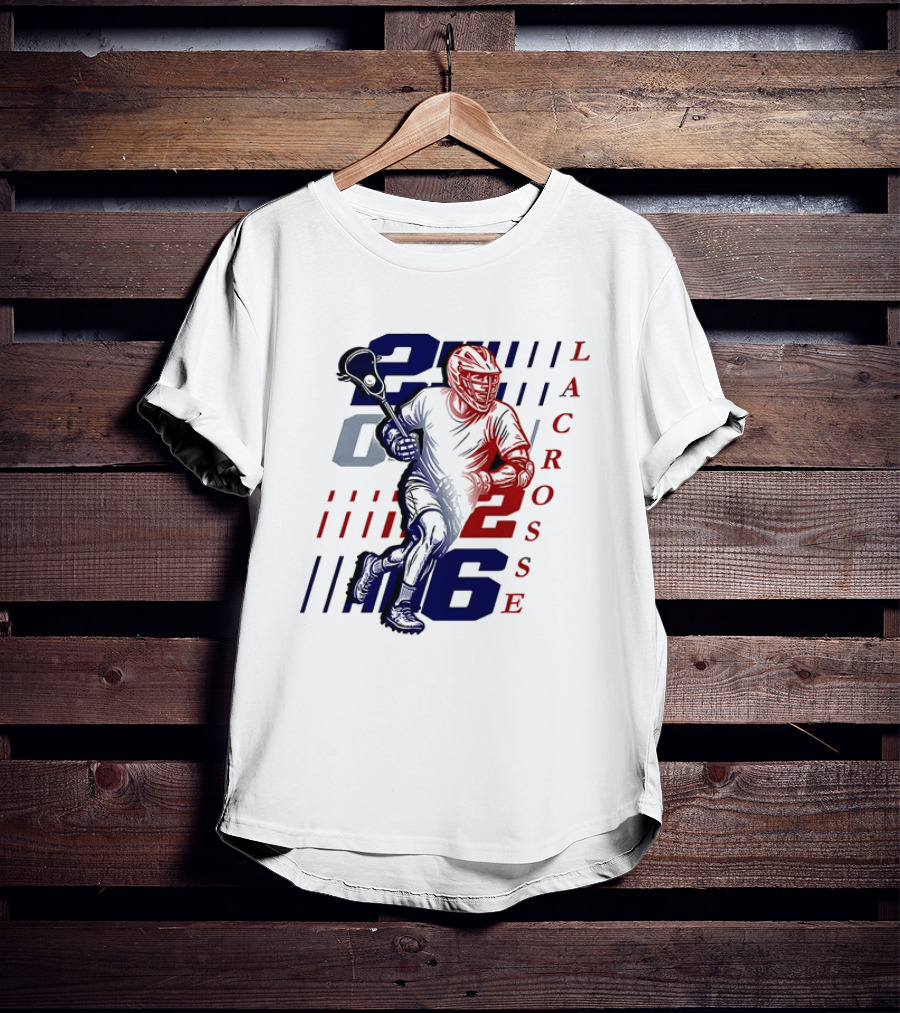 2026 Lacrosse Tournament Big Ten Championship Player Action T-Shirt