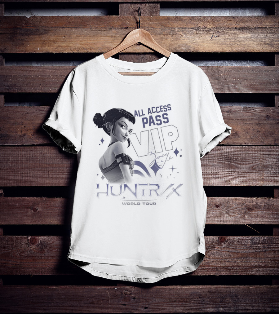All Access Pass VIP KPop Demon Hunters Zoey T-Shirt
