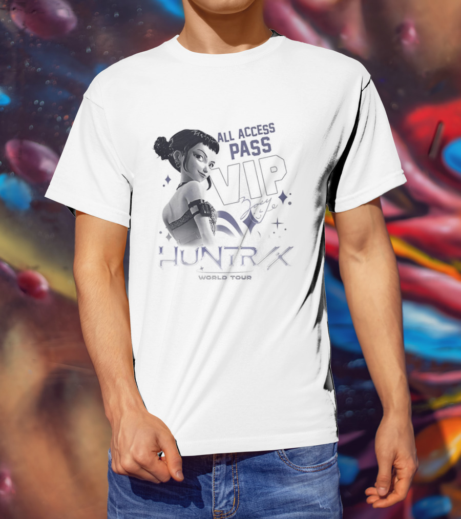 All Access Pass VIP KPop Demon Hunters Zoey T-Shirt