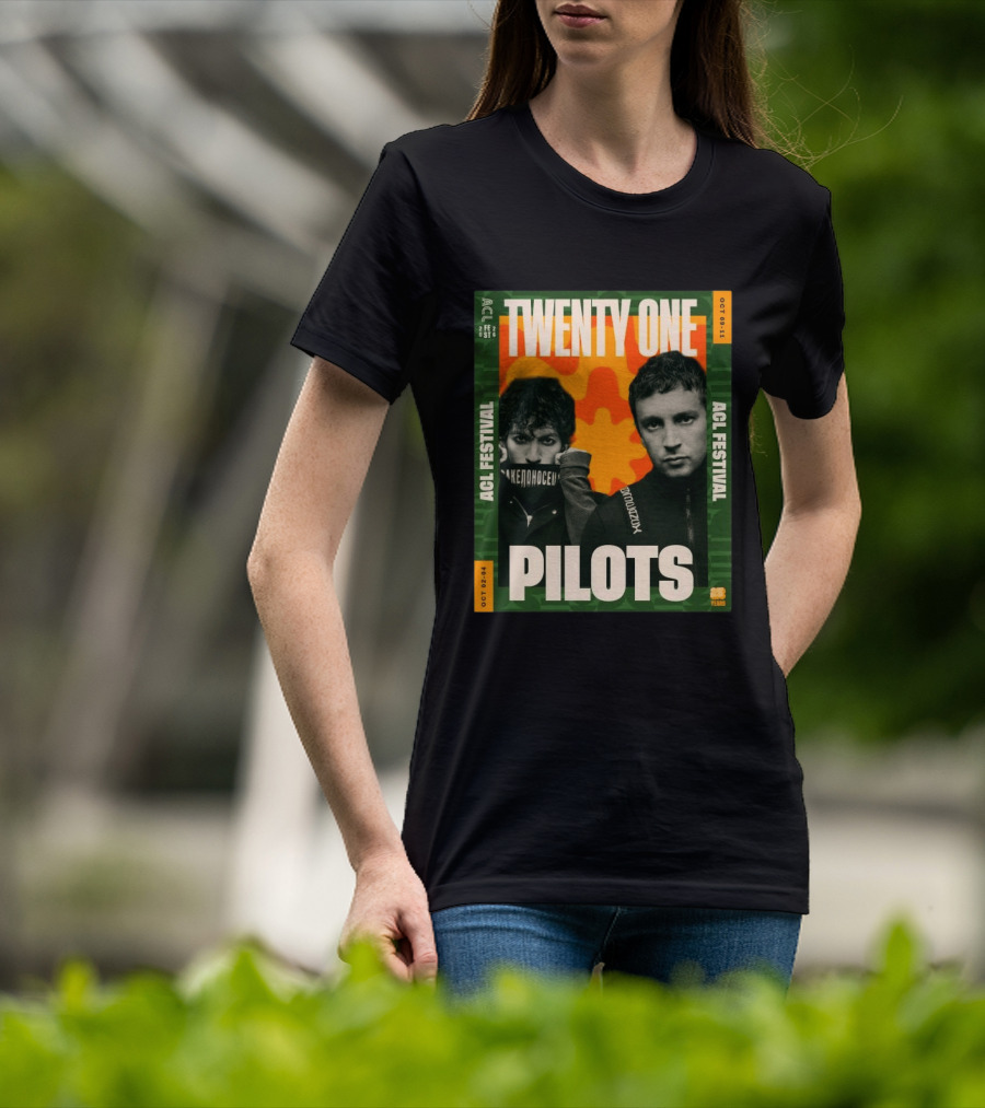 Twenty One Pilots ACL Festival October 2 4 And 9 11 2026 Event 21 Years T-Shirt