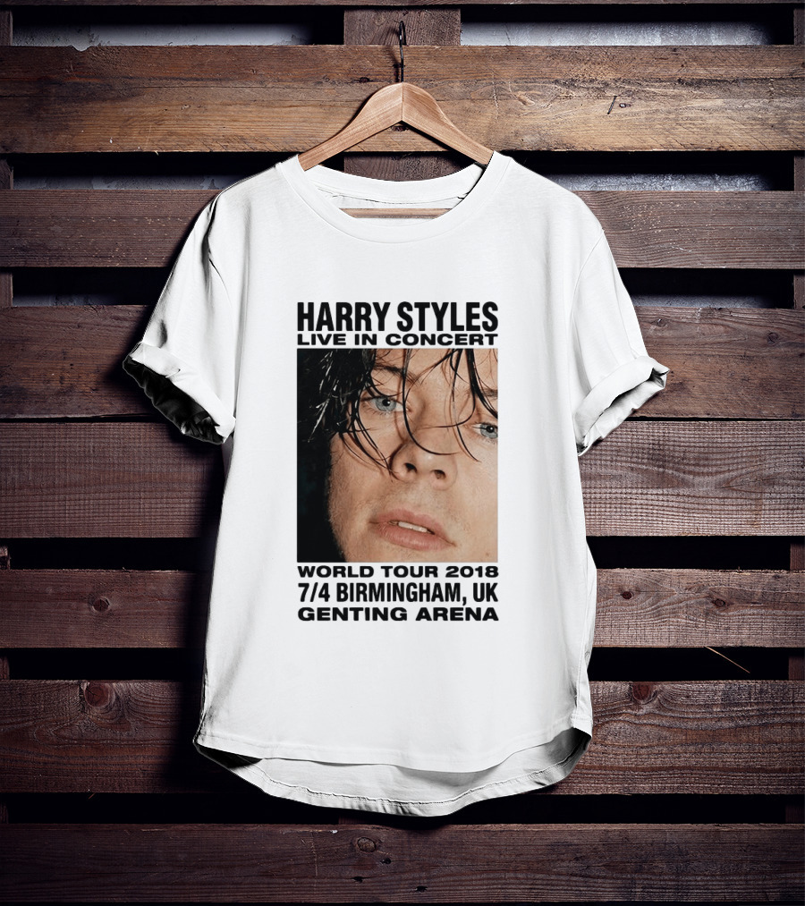 Harry Styles Live In Concert World Tour 2018 Birmingham UK Genting Arena T-Shirt