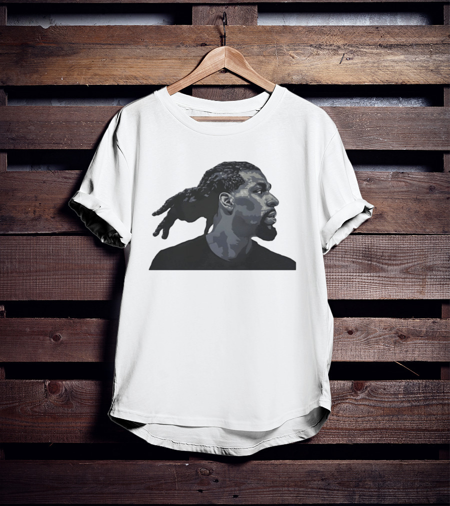 Naz Reid Basketball Athlete Profile Dreads T-Shirt