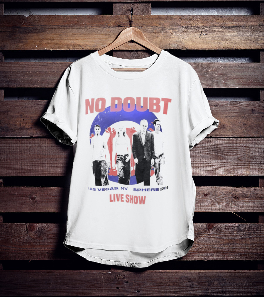 No Doubt Live Show Las Vegas NV Sphere 2026 T-Shirt