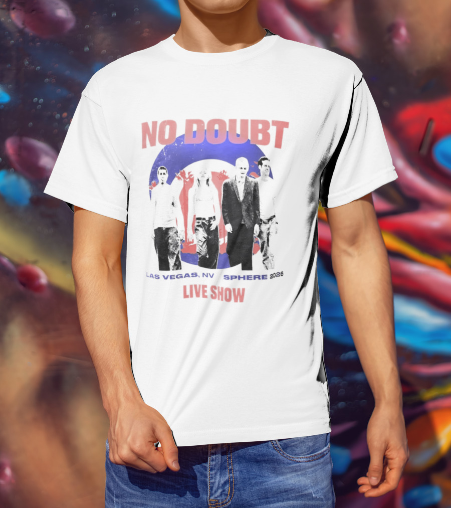 No Doubt Live Show Las Vegas NV Sphere 2026 T-Shirt