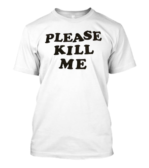 Please Kill Me Punk Rock History Book And Phrase T-Shirt