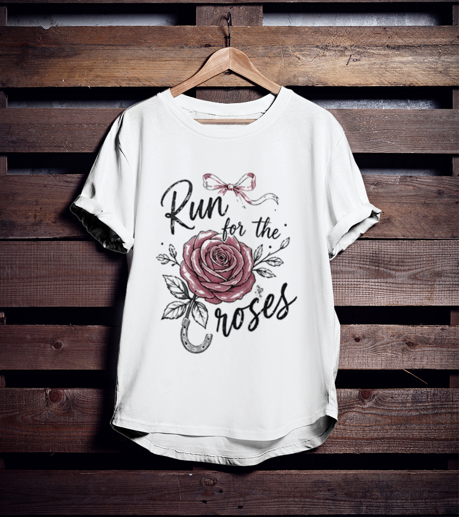 Run For The Roses Talk Derby To Me T-Shirt