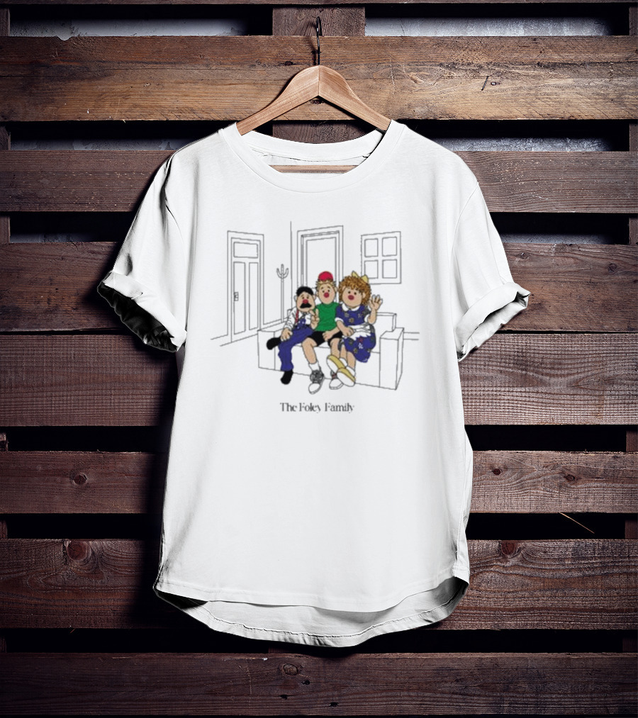 Big Comfy Couch The Foley Family Cartoon Characters Loonette Molly Couch T-Shirt