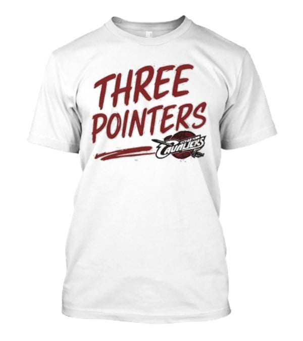 Three Pointers Cleveland Cavaliers Team T-Shirt