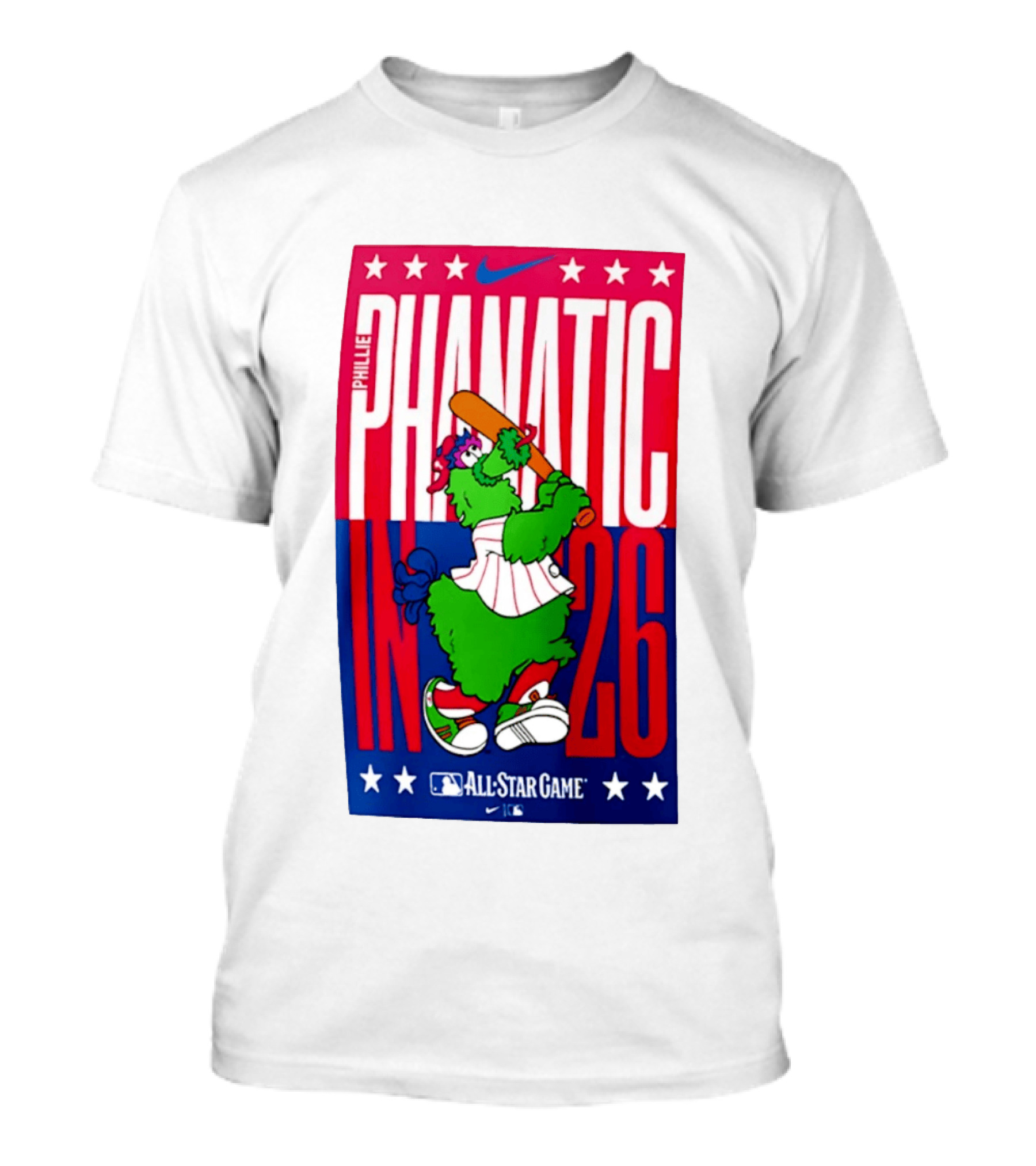 Phillie Phanatic MLB All Star Game 2026 Nike T-Shirt
