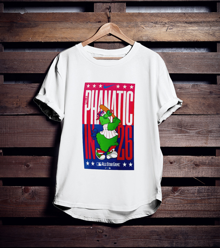 Phillie Phanatic MLB All Star Game 2026 Nike T-Shirt