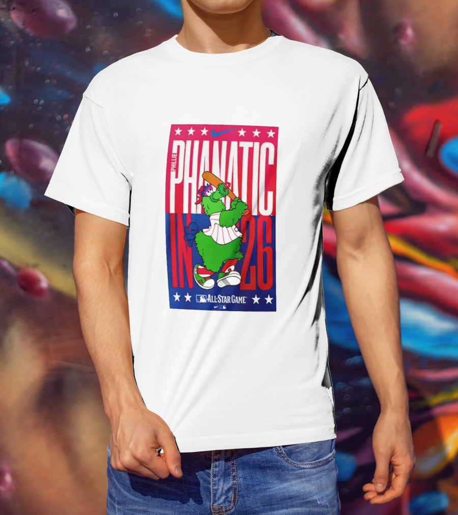 Phillie Phanatic MLB All Star Game 2026 Nike T-Shirt