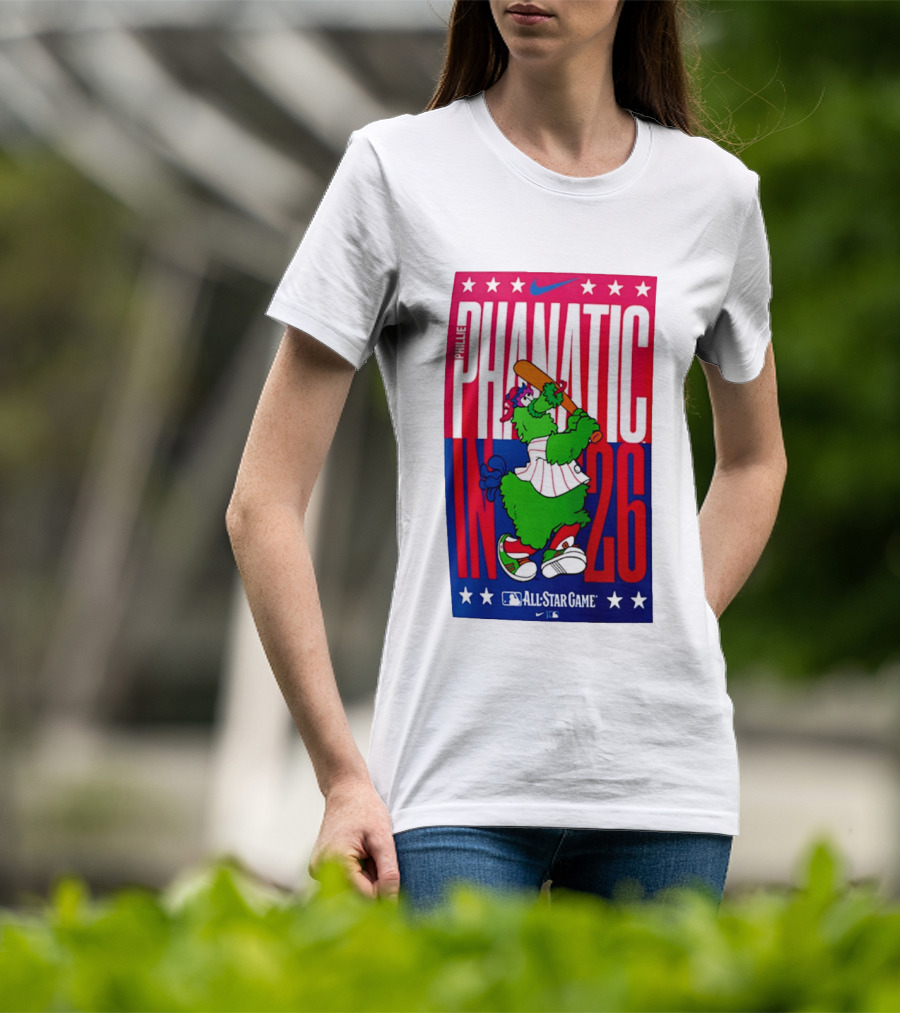 Phillie Phanatic MLB All Star Game 2026 Nike T-Shirt