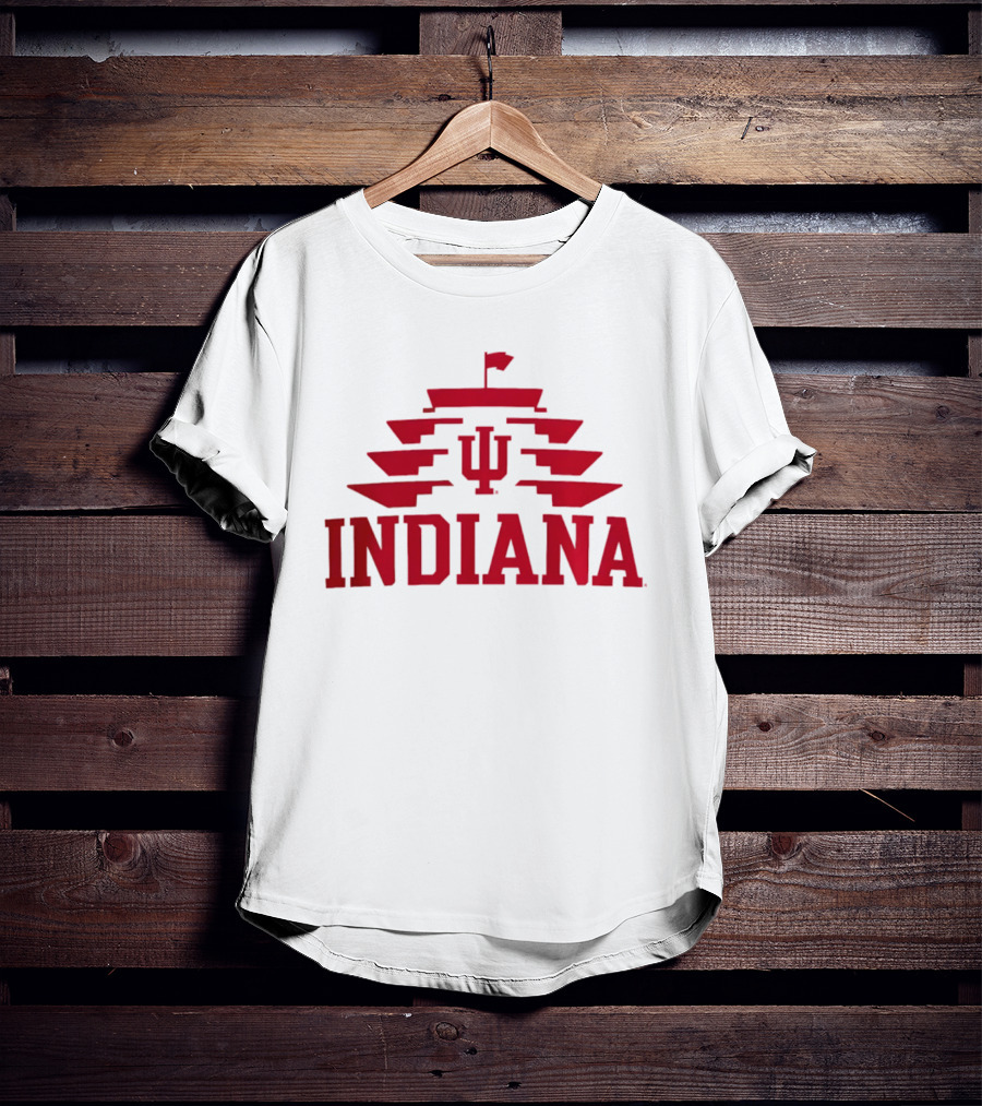 Indianapolis Motor Speedway Indiana Hoosiers IU Racing T-Shirt