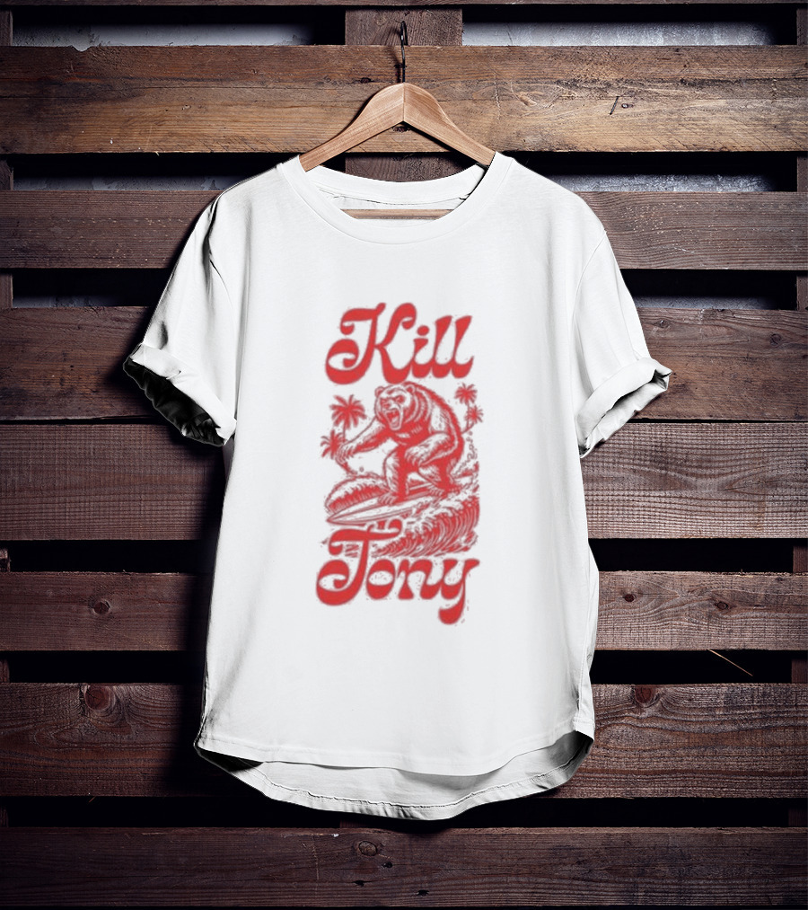 Kill Tony Surfing Bear T-Shirt