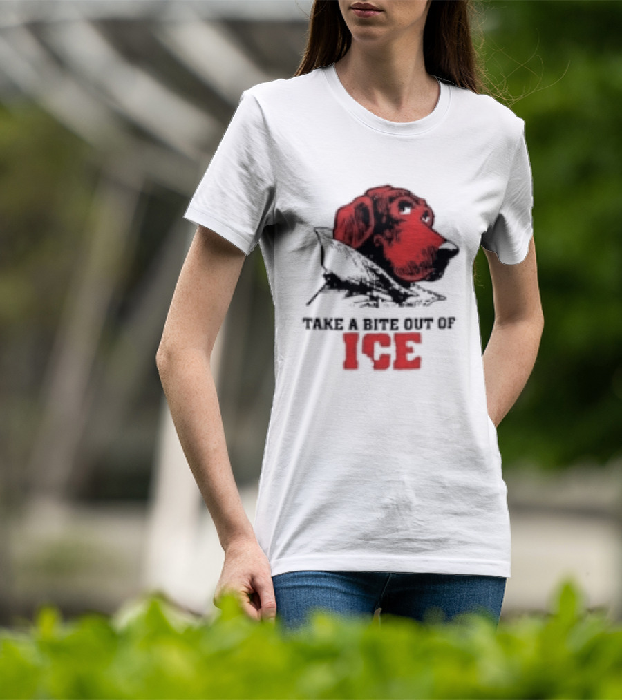 McGruff The Crime Dog Take A Bite Out Of ICE Cops Aren't Your Friend T-Shirt
