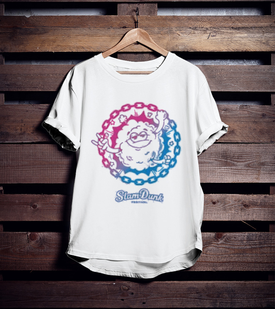 Slam Dunk World Moshy Dreamy Colorful Circle T-Shirt