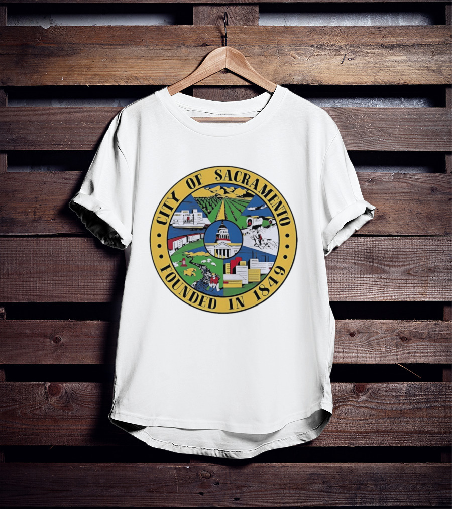 City Of Sacramento Founded In 1849 California T-Shirt